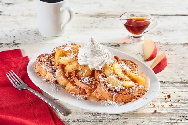 Order Apple Streusel French Toast food online from Huddle House store, Anna on bringmethat.com
