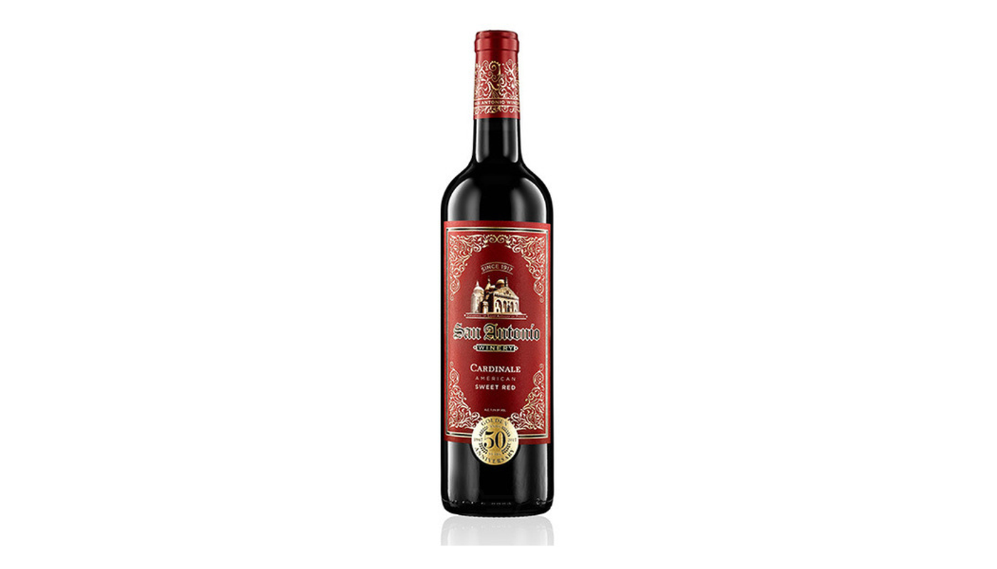 Order San Antonio Cardinale Red Table Wine 750mL food online from Dimension Liquor store, Lake Forest on bringmethat.com