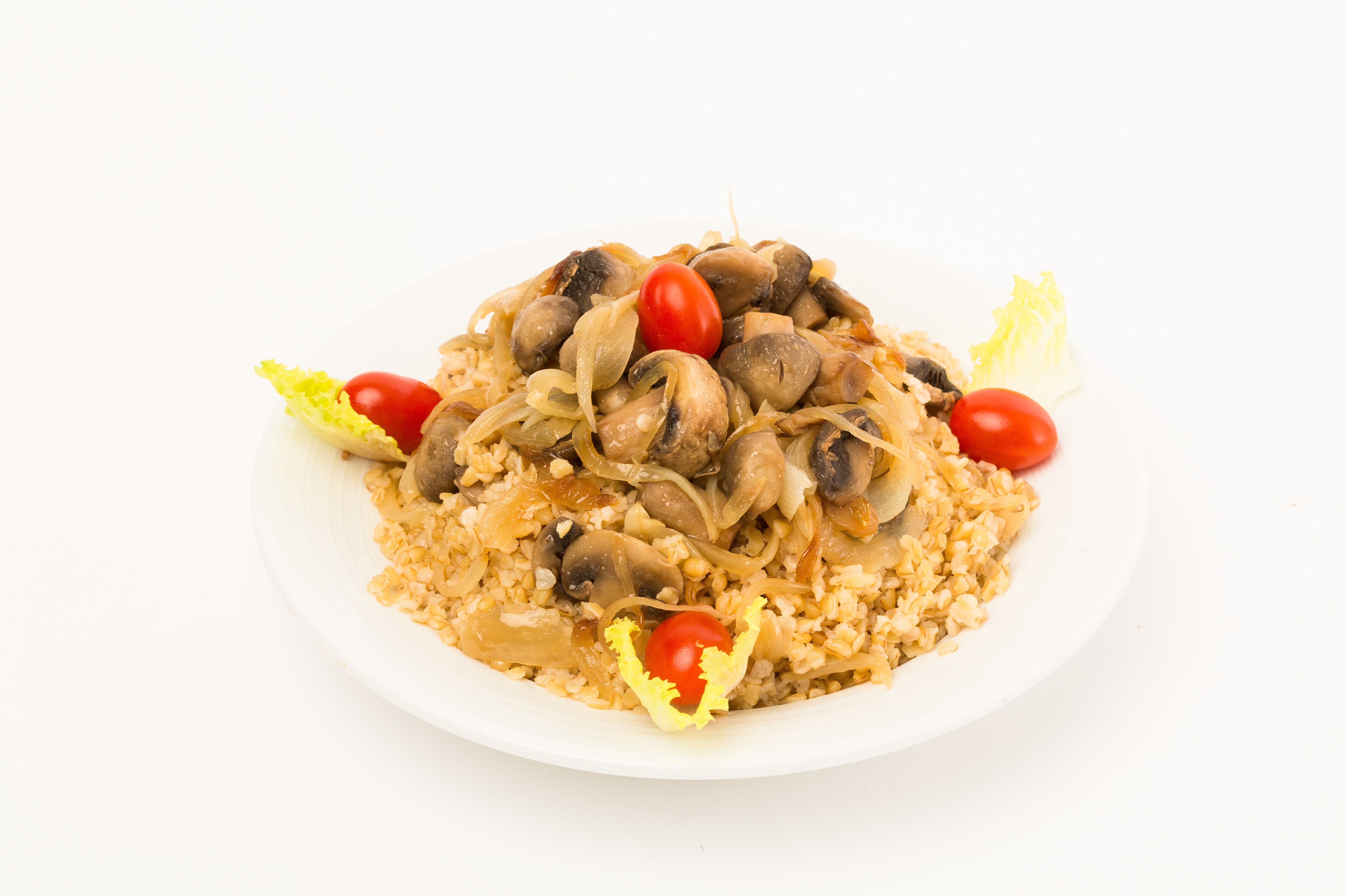 Order Bulgur with Mushrooms food online from Paradise Pastry & Cafe store, Glendale on bringmethat.com