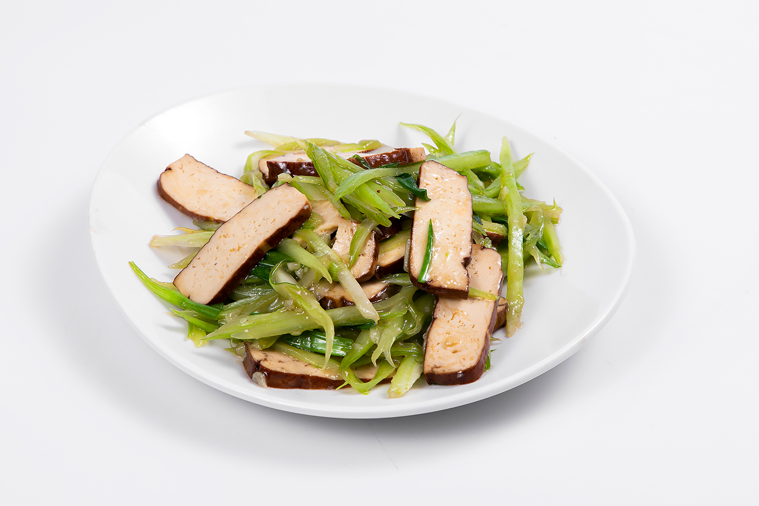 Order Sauteed Celery with Dried Bean Curd food online from Tom Dim Sum store, Media on bringmethat.com