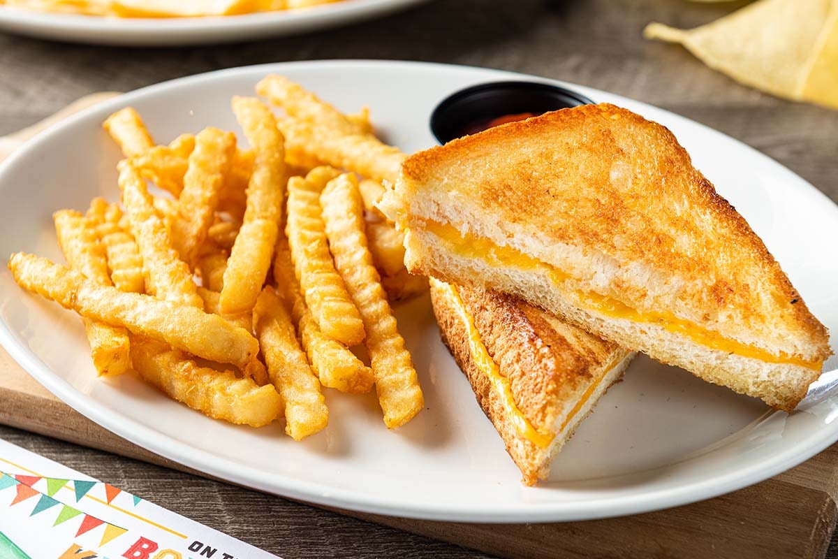 Order Kids Grilled Cheese food online from On The Border store, McAllen on bringmethat.com