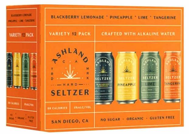 Order Ashland Hard Seltzer Variety Pack - 12pk food online from Divine Wine and Spirits store, San Diego on bringmethat.com