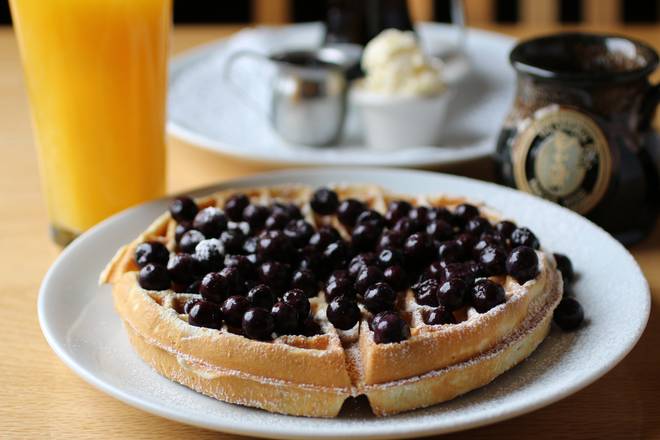 Order Blueberry Waffle food online from The Original Pancake House store, Pittsburgh on bringmethat.com