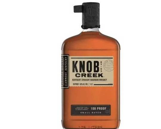 Order Knob Creek Bourbon, 1.75L whiskey (50.0% ABV) food online from Cold Spring Liquor store, Liberty Hill on bringmethat.com