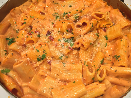 Order Penne alla vodka food online from Little Italy Pizza store, New York on bringmethat.com