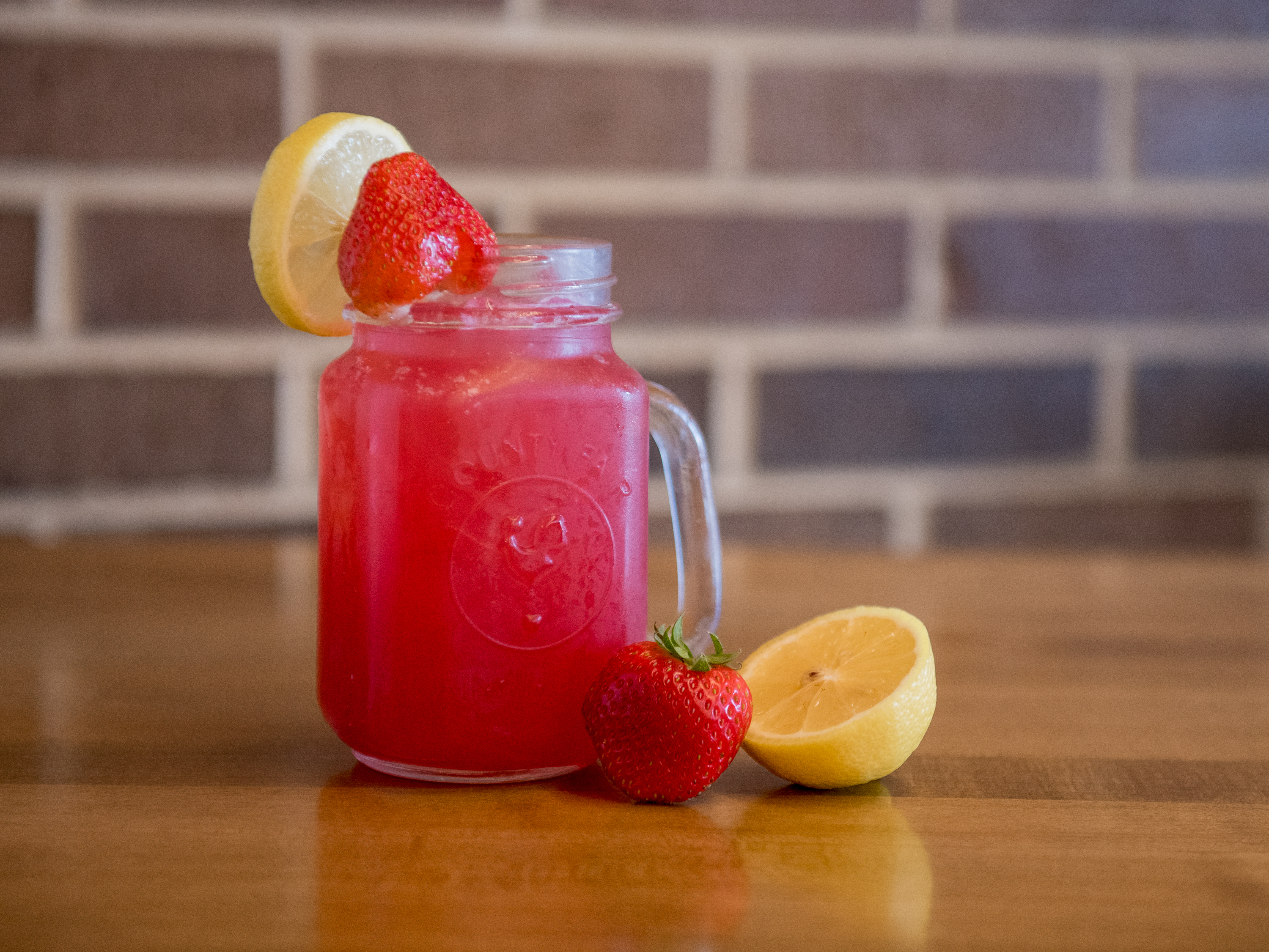 Order 4 Signature Strawberry Lemonade food online from Four Breakfast & More store, Champaign on bringmethat.com