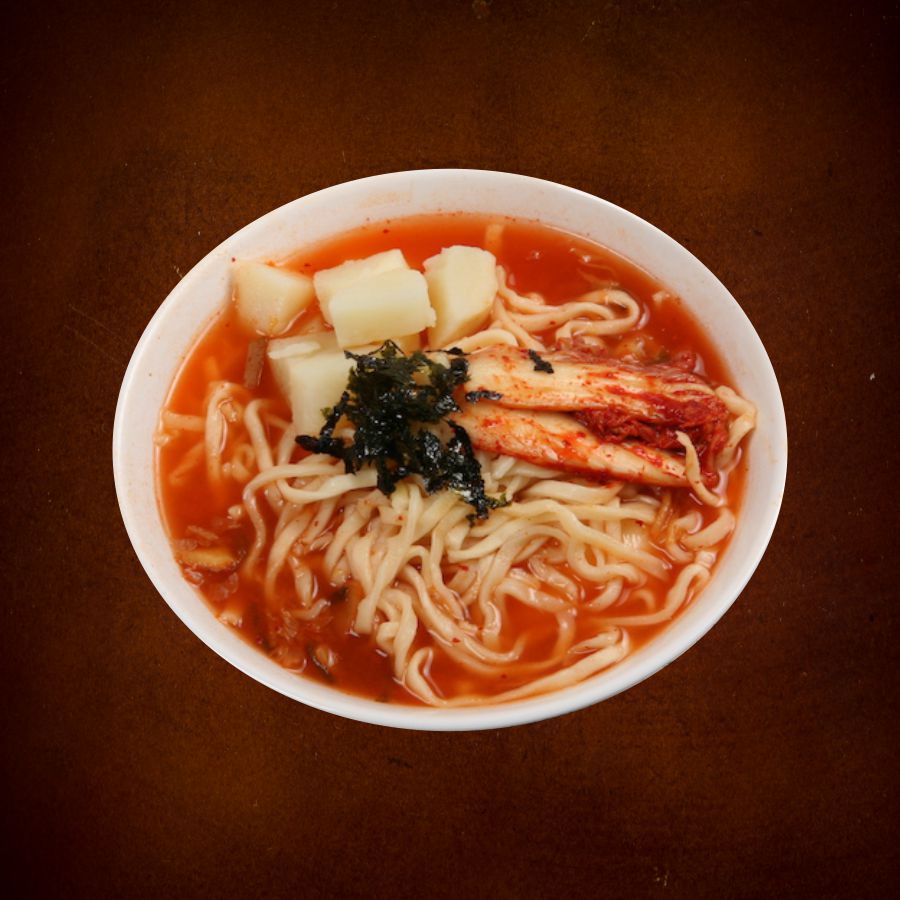 Order 9. Kim-Chi Kalguksu (김치칼국수) food online from Hooroorook store, Buena Park on bringmethat.com