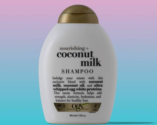 Order OGX: Coconut Milk Shampoo 13 fl oz  food online from iDa Beauty Supply Store store, Middletown on bringmethat.com