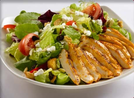 Order Grilled Chicken Salad food online from Pizza & Grill store, Denver on bringmethat.com