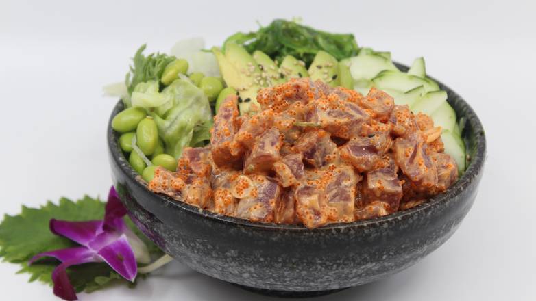 Order Spicy Ahi Tuna Salad Bowl food online from Ij Sushi Burrito store, Seattle on bringmethat.com
