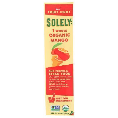 Order Solely Fruit Jerky Mango Strips .8oz food online from Stripes store, Canyon Lake on bringmethat.com