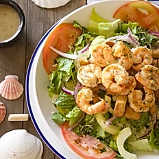 Order Grilled Shrimp Salad food online from Mariscos Mar Azul store, Yuma on bringmethat.com