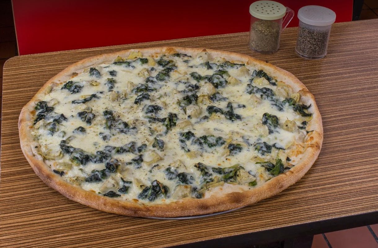 Order Mixed Vegetable Pie - Large (8 Slices) food online from Lenny's Pizzeria store, Brooklyn on bringmethat.com