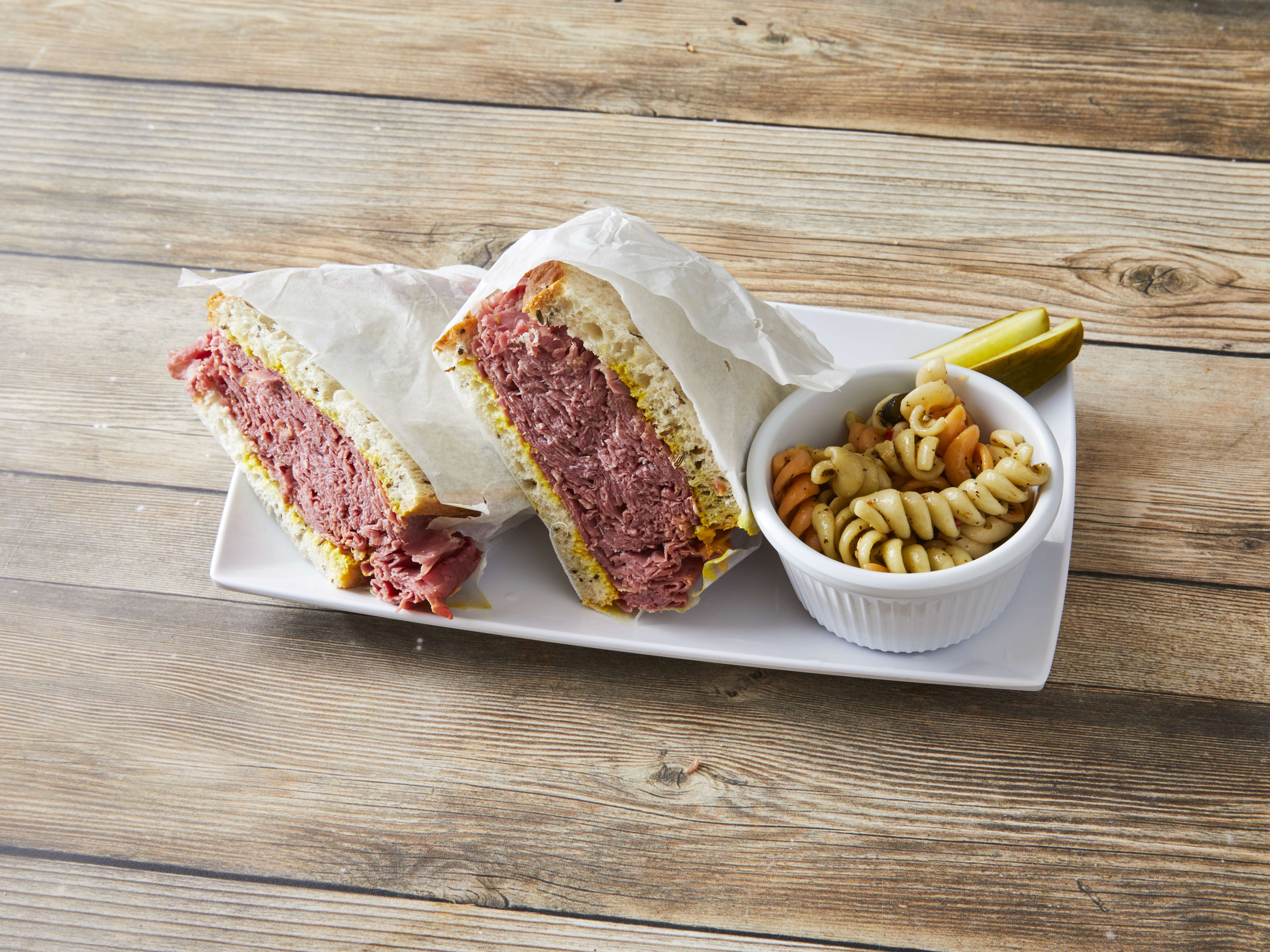 Order Pastrami Sandwich food online from Jb's Deli, Inc. store, Chicago on bringmethat.com