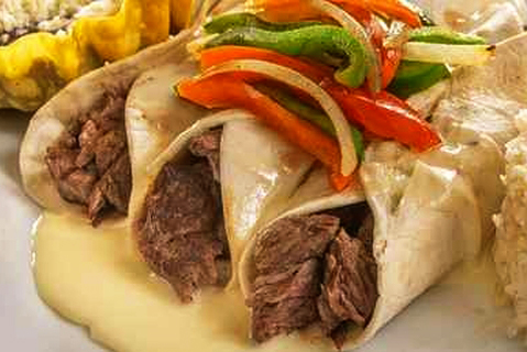 Order Strip Burritos food online from Frontera Mex-Mex Grill store, Norcross on bringmethat.com