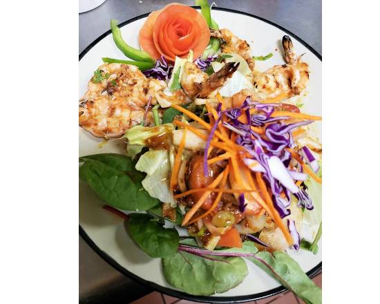 Order Avocado Prawns Salad food online from Bangkok Jam store, Berkeley on bringmethat.com