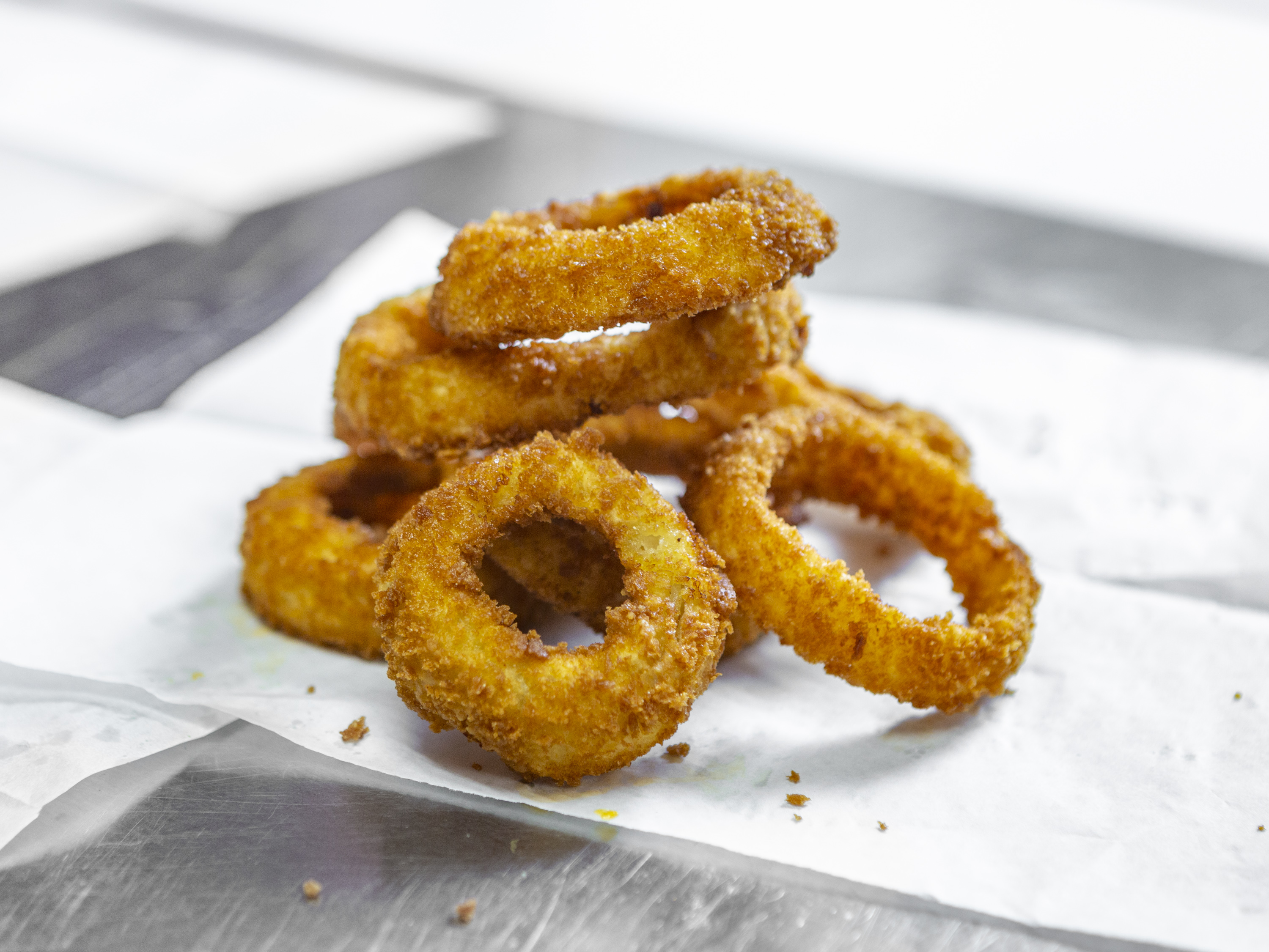 Order Onion Rings food online from Moe'z Famous Cheesesteaks store, Ann Arbor on bringmethat.com