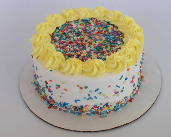 Order Confetti Froyo Cake food online from Sweet Cakes store, Brentwood on bringmethat.com