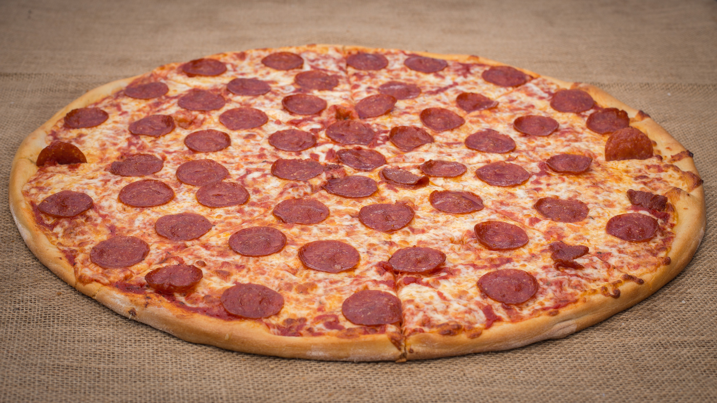 Order Pepperoni Slice food online from Golden Desserts store, Albany on bringmethat.com