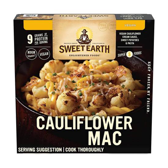 Order Sweet Earth Cauliflower Frozen Mac food online from Deerings Market store, Traverse City on bringmethat.com