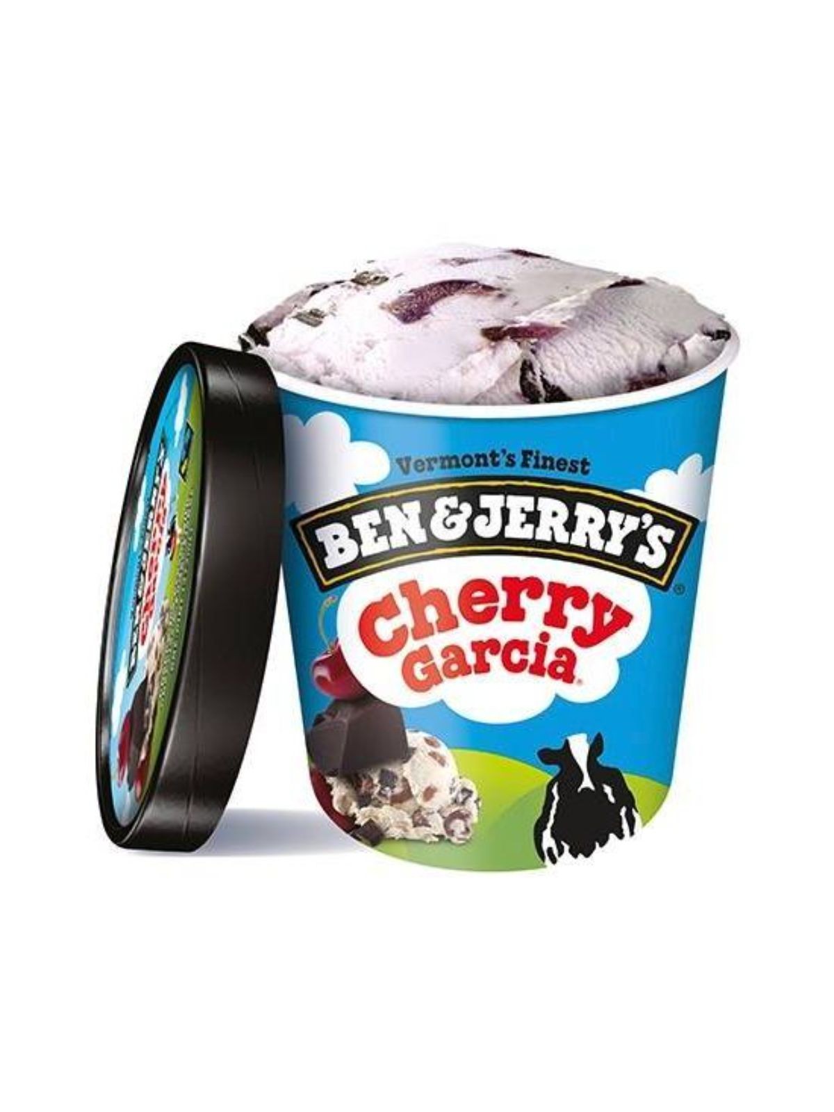 Order Ben & Jerry's Cherry Garcia (1 Pint) food online from Stock-Up Mart store, Houston on bringmethat.com