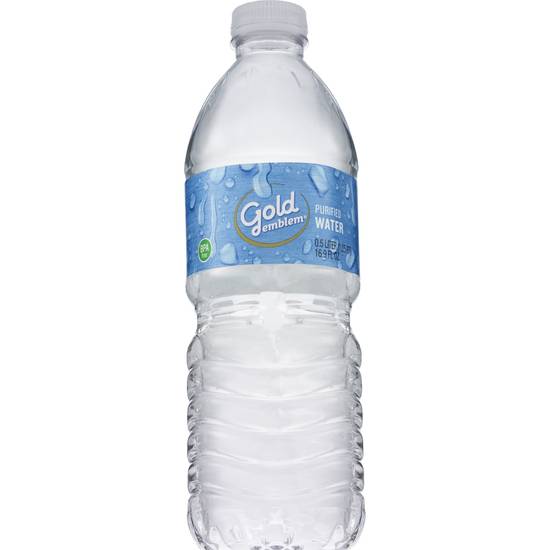 Order Gold Emblem Purified Water Bottles, 16.9 OZ, 24 CT food online from CVS store, FITZGERALD on bringmethat.com