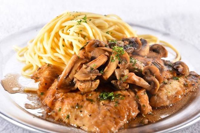 Order Chicken Marsala food online from Freddy's Pasta and Pizza store, Gaithersburg on bringmethat.com