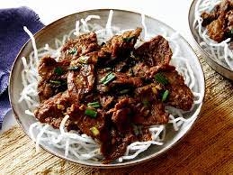 Order Mongolian Beef (S) 葱爆牛 food online from Xian Sushi And Noodle store, Round Rock on bringmethat.com