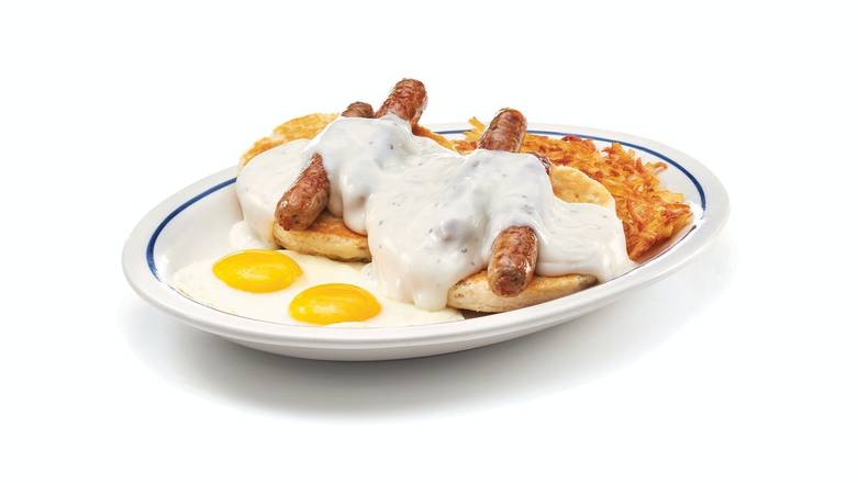 Order Buttermilk Biscuit & Gravy food online from IHOP store, Grayson County on bringmethat.com