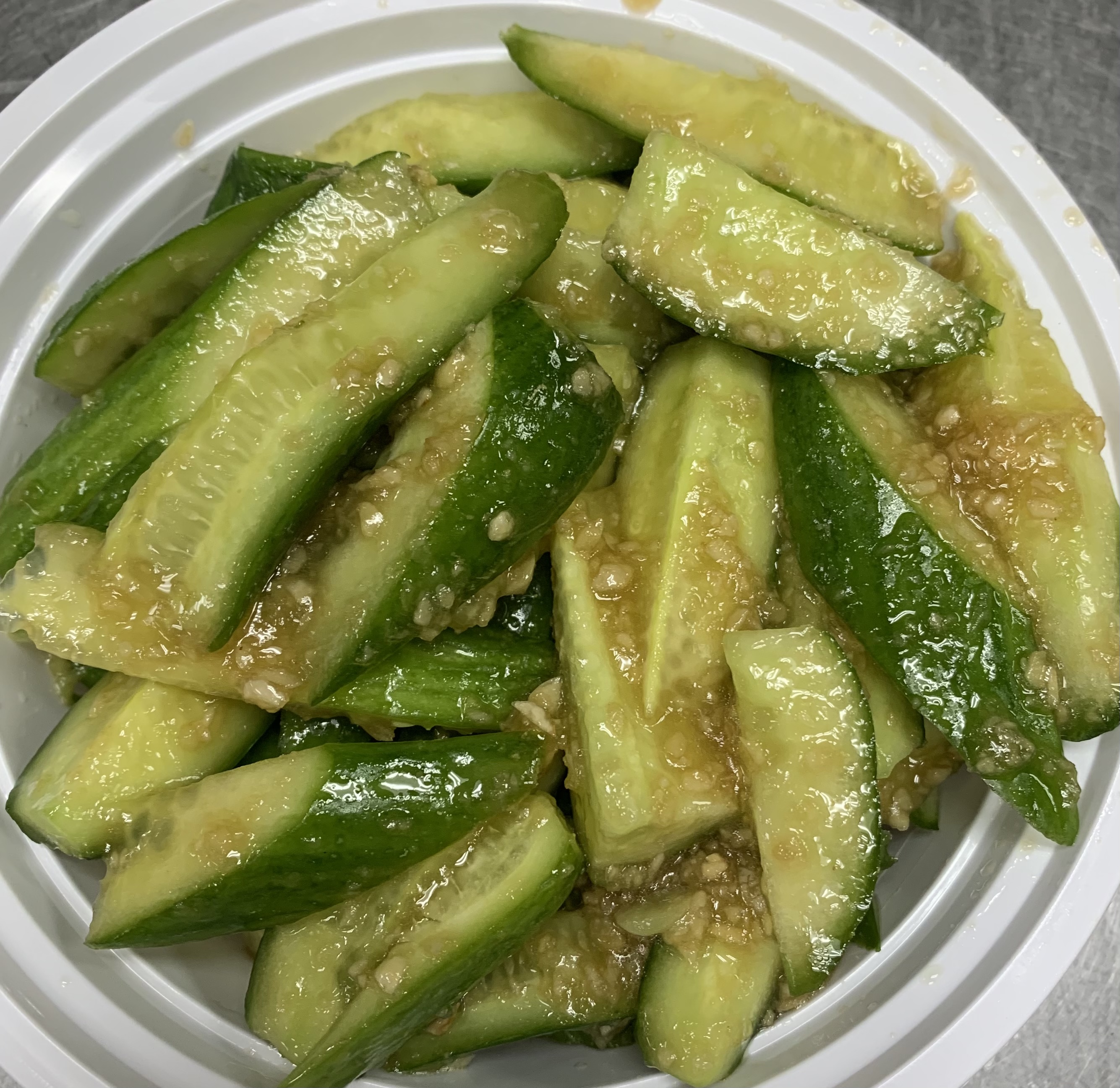 Order 12. Cucumber Not Spicy（脆口黄瓜不辣） food online from ShangWei Szechuan store, Bethlehem on bringmethat.com