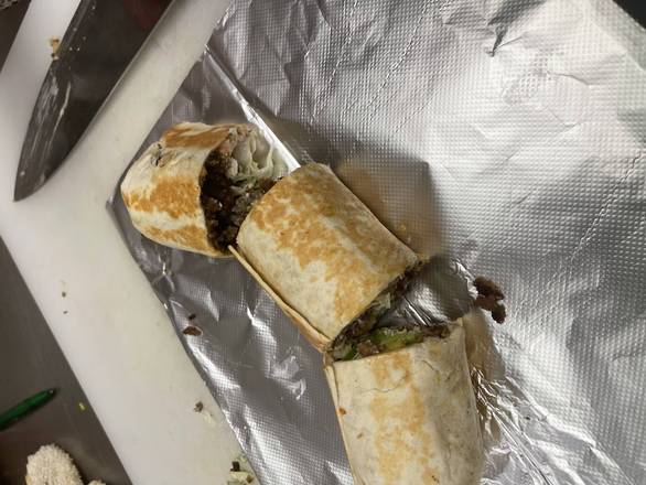 Order Philly Cheesesteak Burrito Only food online from Kennedy Fried Chicken store, Monticello on bringmethat.com
