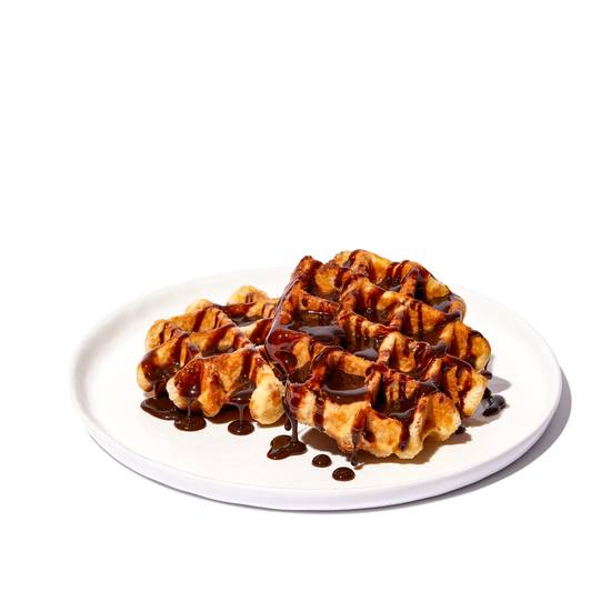 Order The Waffles With Chocolate Sauce food online from Everyday Needs by Gopuff store, Lincoln on bringmethat.com
