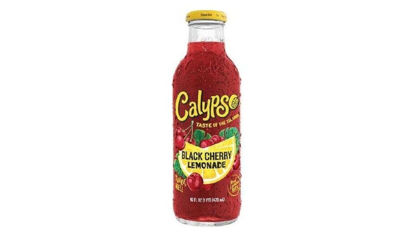 Order Calypso Lemonade Black Cherry 16oz Bottle food online from Plaza Market store, Baldwin Park on bringmethat.com
