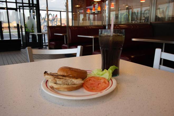 Order Grilled Chicken Sandwich food online from National Coney Island store, Grosse Pointe on bringmethat.com