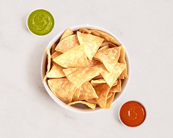 Order Chips and Salsa food online from Burrito Affirmation store, Thousand Oaks on bringmethat.com
