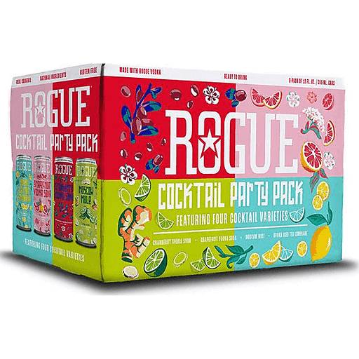 Order Rogue Spirits Cocktail Variety Pack (8PKC 12 OZ) 131346 food online from Bevmo! store, Simi Valley on bringmethat.com