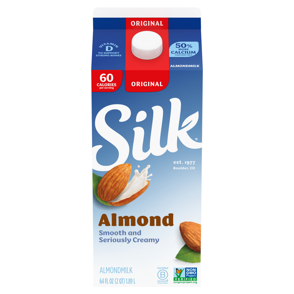 Order Silk Almondmilk, Original - 0.5 gl food online from Rite Aid store, CORNING on bringmethat.com