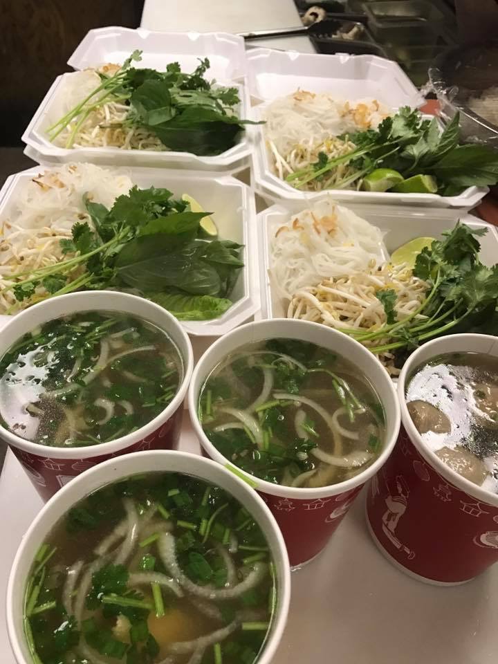 Order Beef pho Soup food online from Pataya Sushi Restaurant store, Wasilla on bringmethat.com