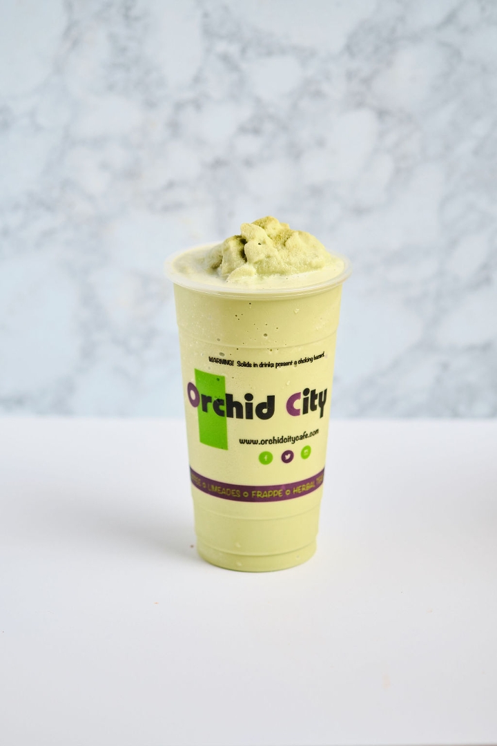 Order Japanese Gr Tea Matcha Frappe food online from Orchid City Fusion Cafe store, Arlington on bringmethat.com