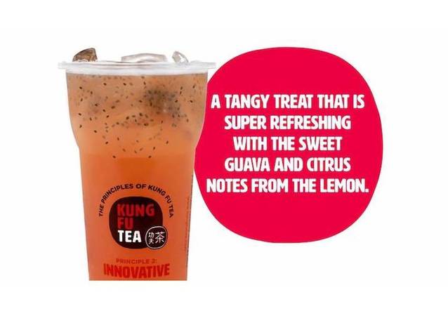 Order Guava Black Tea food online from Kung Fu Tea  store, Somerville on bringmethat.com