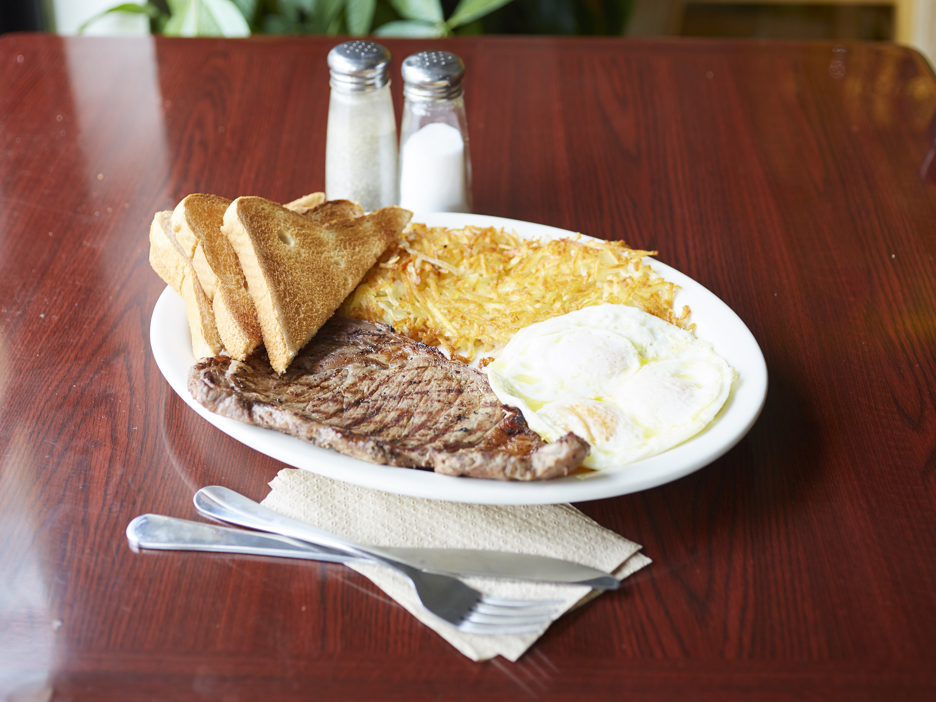 Order Steak and Eggs food online from Durango Burger store, Inglewood on bringmethat.com