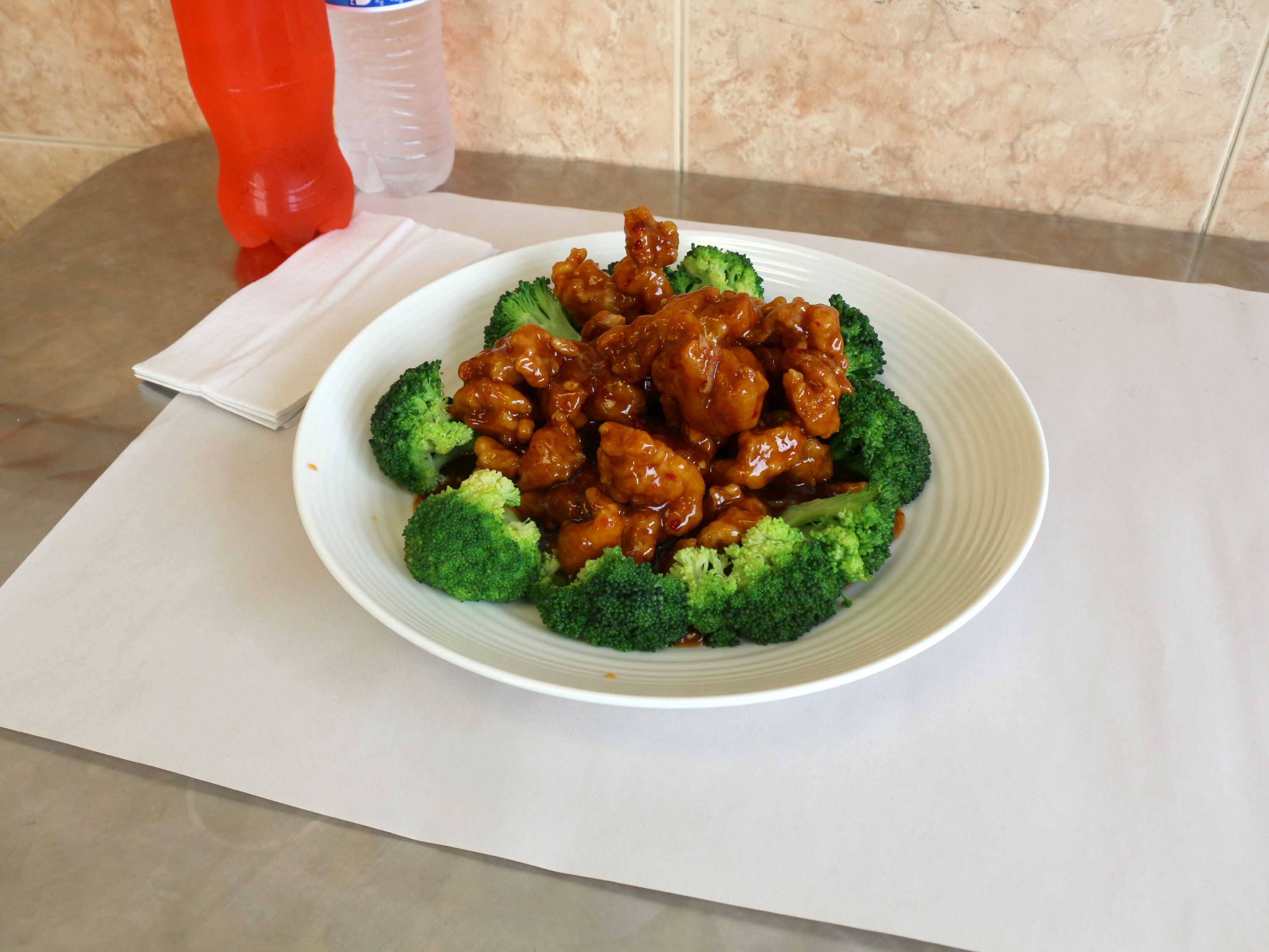 Order General Tso's Chicken Combo(spicy) food online from Jerry And Son store, Lexington Park on bringmethat.com