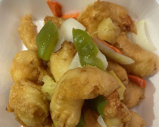 Order Sweet and Sour Chicken food online from Asian Wok store, Lynnwood on bringmethat.com