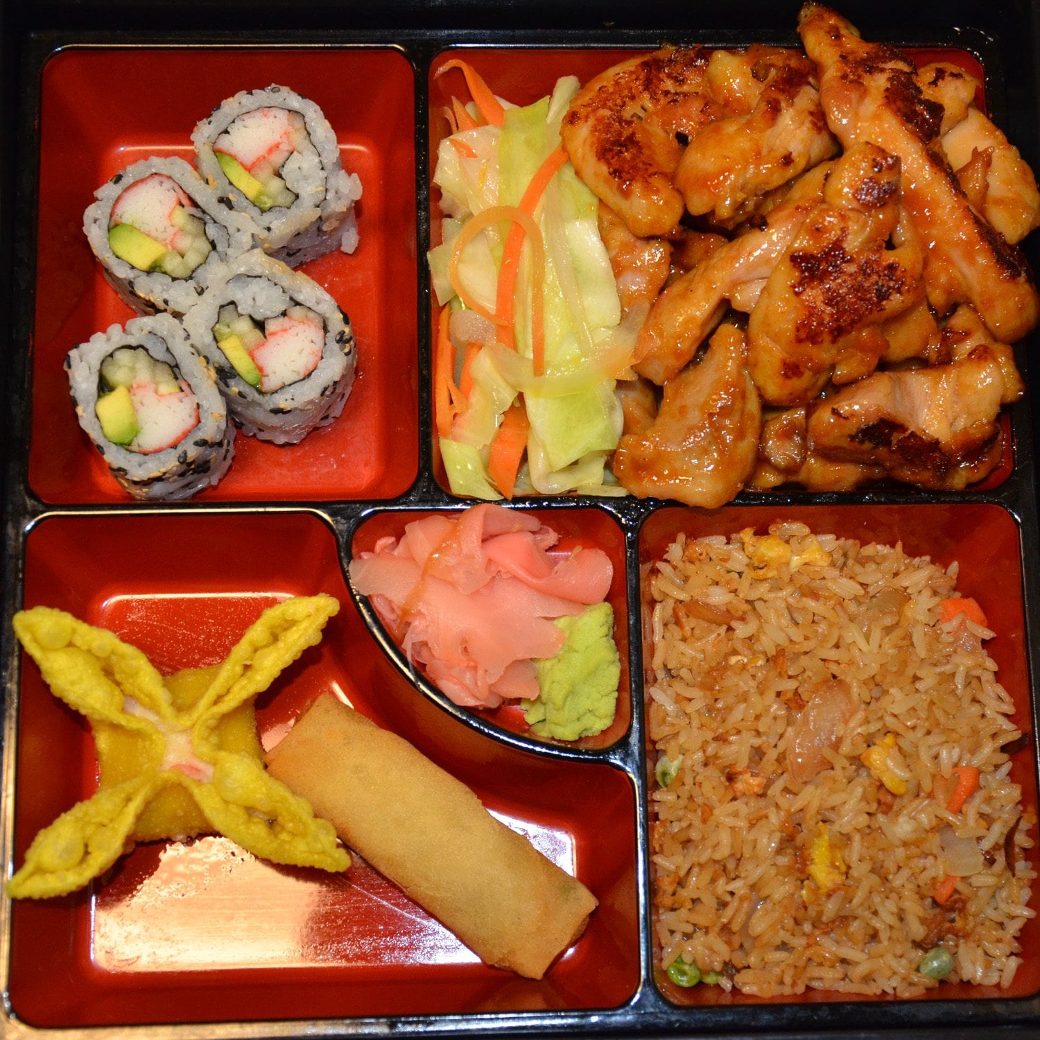 Order Chicken Teriyaki Bento Box food online from Bento Asian Bistro store, Indianapolis on bringmethat.com