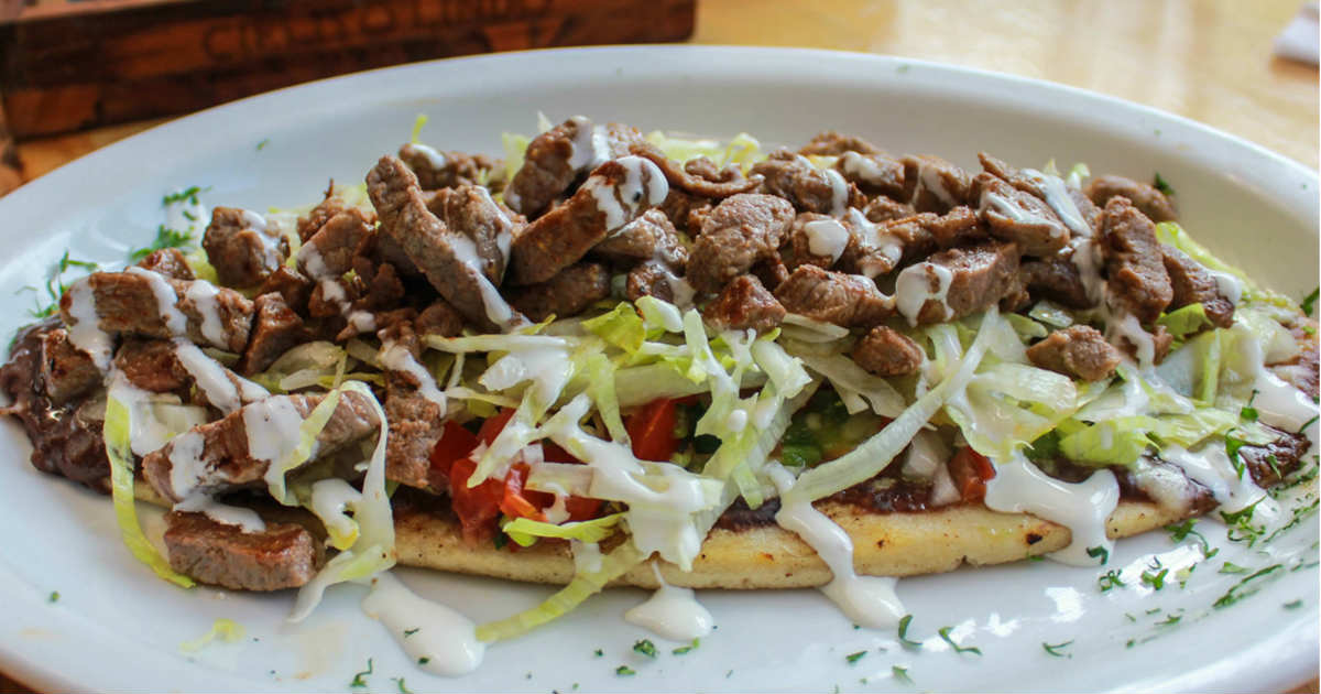 Order 1 Pieces Huaraches food online from Tortas DF store, Lewisville on bringmethat.com