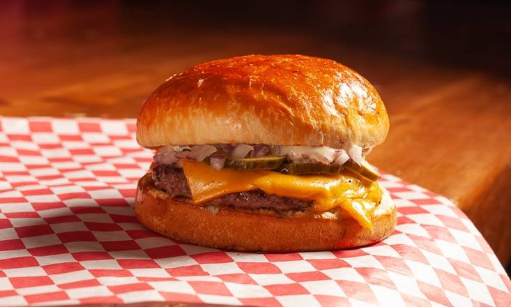 Order Single Cheeseburger food online from Small Cheval store, Chicago on bringmethat.com
