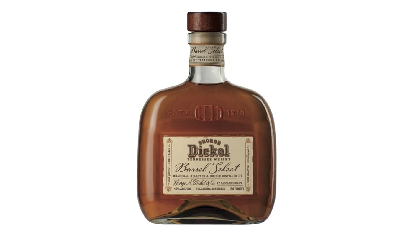 Order George Dickel Barrel Select Tennessee Whisky 750mL food online from Liquor Palace store, Burbank on bringmethat.com