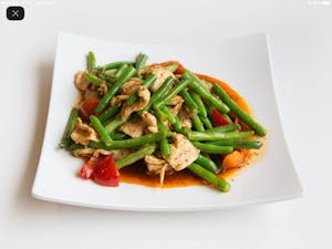 Order W8. Prik King food online from Teya Thai Restaurant store, Valley Village on bringmethat.com