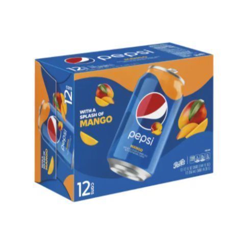Order Pepsi Mango 12 Pack 12oz Can food online from 7-Eleven store, Central Falls on bringmethat.com