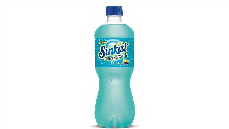 Order Sunkist Berry Lemonade Soda, 20 oz bottle food online from Mac On 4th store, Alton on bringmethat.com